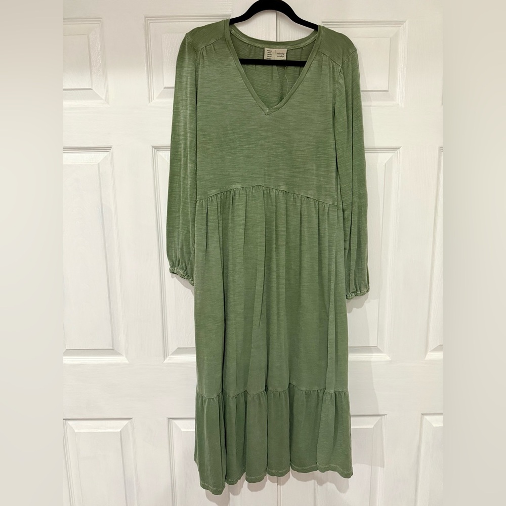 Long Sleeve Maxi T-Shirt Dress